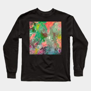 Cherry Blossom Painting Long Sleeve T-Shirt